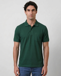 Green Collar T-Shirt With Pocket