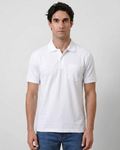 White Collar T-Shirt With Pocket