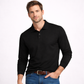Black Collar T-Shirts Full Sleeves