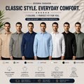 Pack of 2 Shirt for Men (Cotton Lycra)