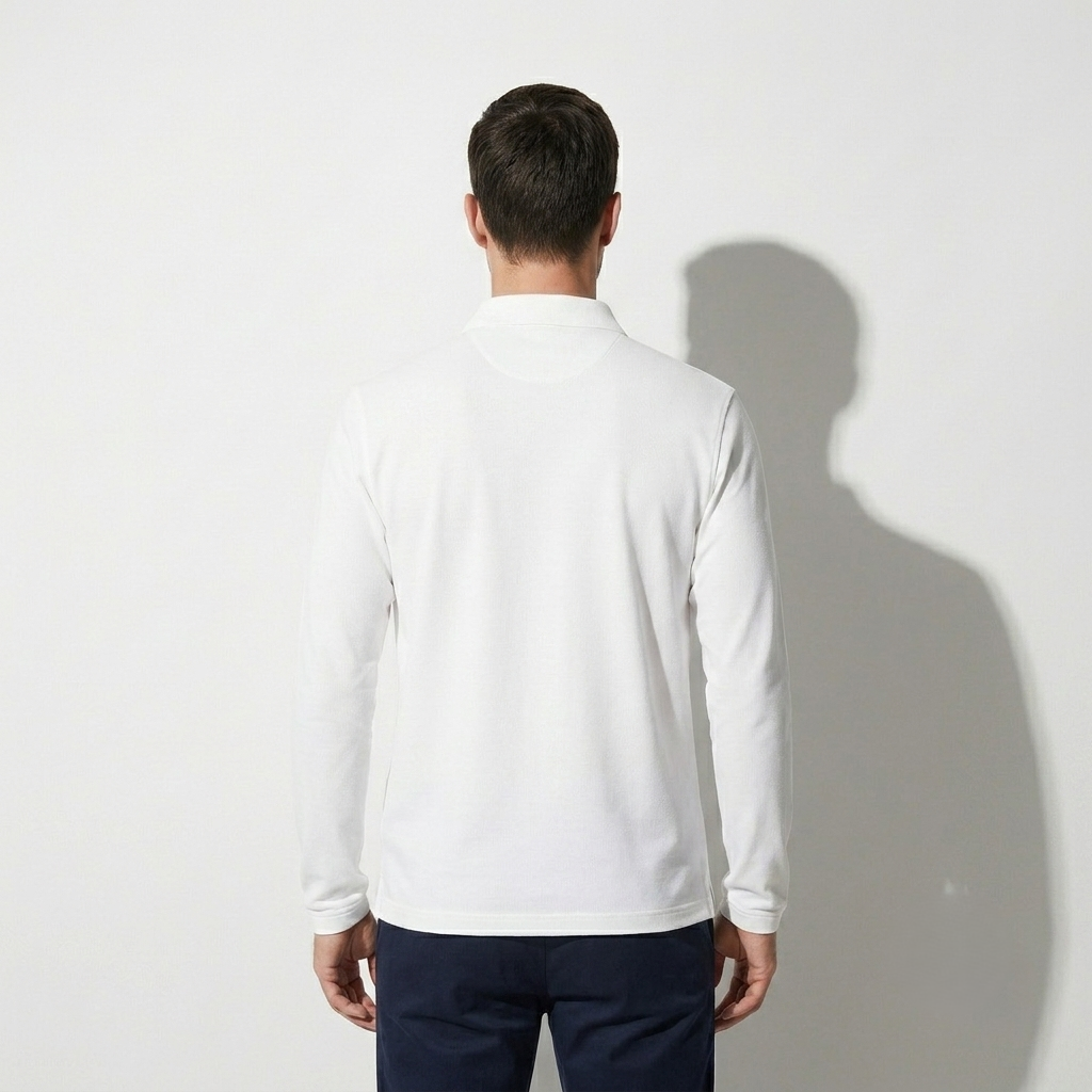 White Collar T-Shirts Full Sleeves