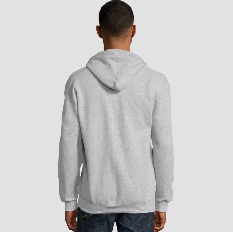 Full Zipper Solid Hoodie