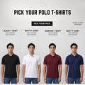 Pack of 3 Collar T-Shirt With Pocket