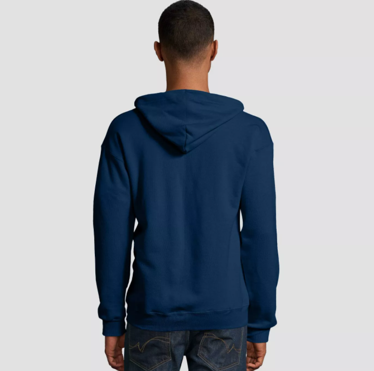 Full Zipper Solid Hoodie