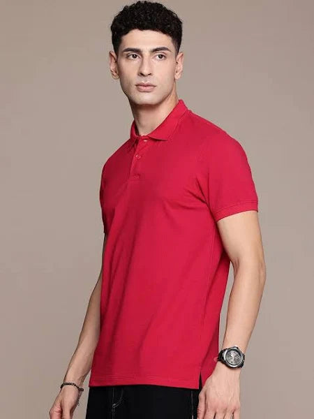 Solid Polo T-shirt without Pocket