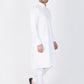White Straight Kurta Pajama for Men