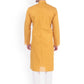 Mustard Straight Kurta Pajama for Men
