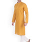 Mustard Straight Kurta Pajama for Men
